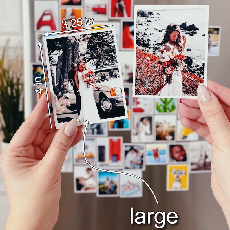 Create lasting memories with custom photo magnets - choose your favorite snapshots and turn them into beautiful, durable magnets for a touch of nostalgia in your home.