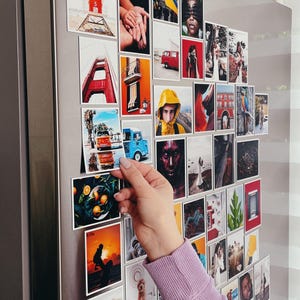 Photo Magnets for Locker Decor Flexible Magnets Set Custom Photo Card Vacation Gift for Memory Personalized Magnets Picture for Fridge image 8