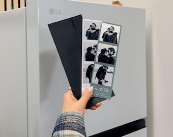 Wedding Save the Date Magnets: Personalized Photo Strips , Weeding Magnet Invites