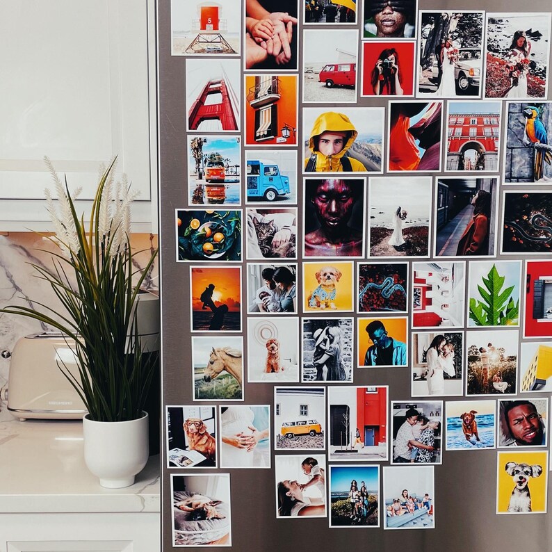 Photo Magnets Customized Magnets Fridge Photo Print Personalized Magnets Custom Print Photo Printing Magnets image 8
