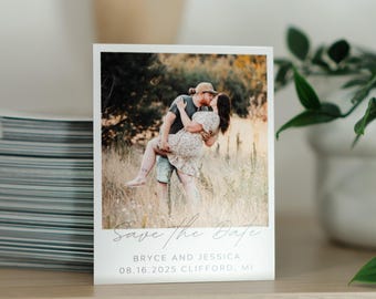 Save the Date Gifts Photo Magnets: Custom Wedding Invitation, Wedding Favors