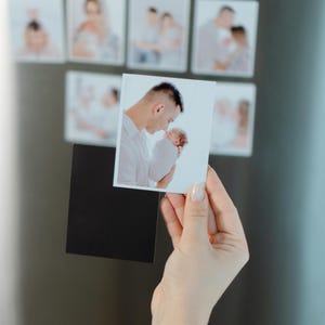 Koelkastmagneet Foto Familiecadeau voor Verjaardag Moeder Mini Flexibele Magneten Kaart Gepersonaliseerde Foto Room Decor Portemonnee Magnetische Foto Aandenken