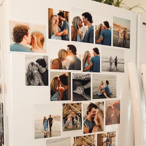 Photo Magnets Custom Photo Square Die Cut Fridge Magnets Personalized Photo Decor Picture Magnets Unique Birthday Gifts Magnetic Keepsake