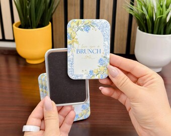 Photo Keepsake Button Magnets: Custom Rounded Buttons with Soft Touch Matte Finish