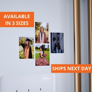 Fotomagneten afstuderen aandenken koelkast gepersonaliseerde afbeelding magneet kunst set unieke locker decor flexibele vierkante Phoro kaart cadeau voor vriend