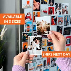 Koelkastmagneetset 20 fotomagneten Dashboard-fotokaart Cadeau voor zus Koelkastdecor Kleine magneten Keuken foto Gepersonaliseerde zachte magneten