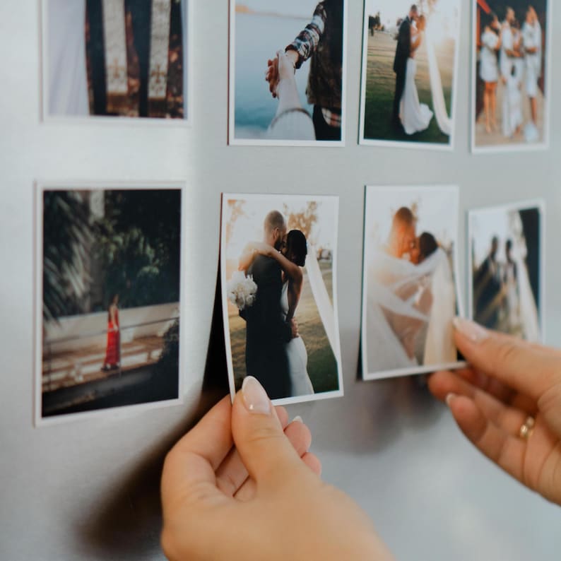 Custom Photo Magnets for Fridge: Memory Magnets, Locker Accessories, Thank You Gift image 2