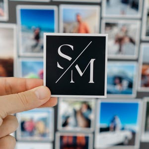 Business Magnet Benutzerdefiniertes Logo Magnet Business Logo Karte Kühlschrank Quadrat Foto Geschenk für Mitarbeiter Einzigartige Branding Card Locker Kühlschrankmagnet