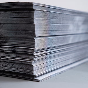 Magnetic Sheets for Magnet Maker Flexible PVC Coating Magnetic Sheets 8.5x11 Inches 0.5mm Thick Magnet Paper Backing Gift for Craft Lover
