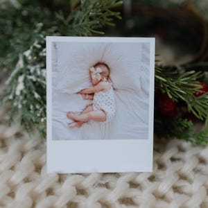 Impressão de foto Ímã Moldura Retro Cartão de foto Decoração de quarto Presente de amizade Ímã de geladeira personalizado Lembrança de inauguração de casa Impressão de foto personalizada