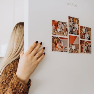 Customizable photo magnets - Turn your favorite snapshots into stylish magnets, perfect for showcasing memories and adding flair to your space.