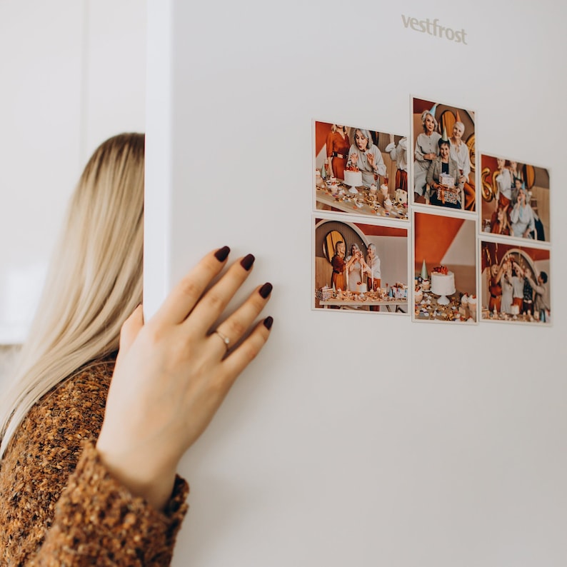 Customizable photo magnets - Turn your favorite snapshots into stylish magnets, perfect for showcasing memories and adding flair to your space.