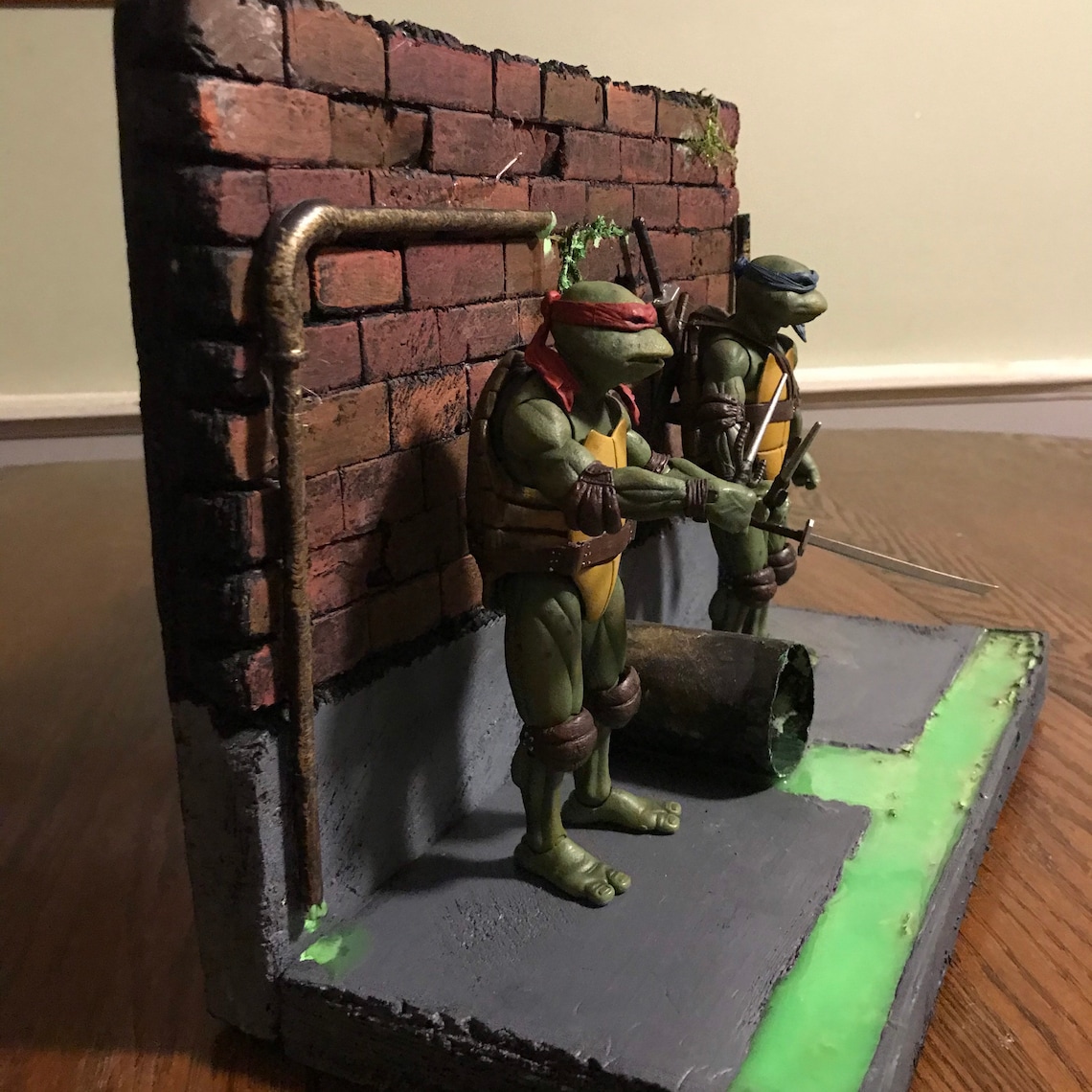 tmnt sewer diorama