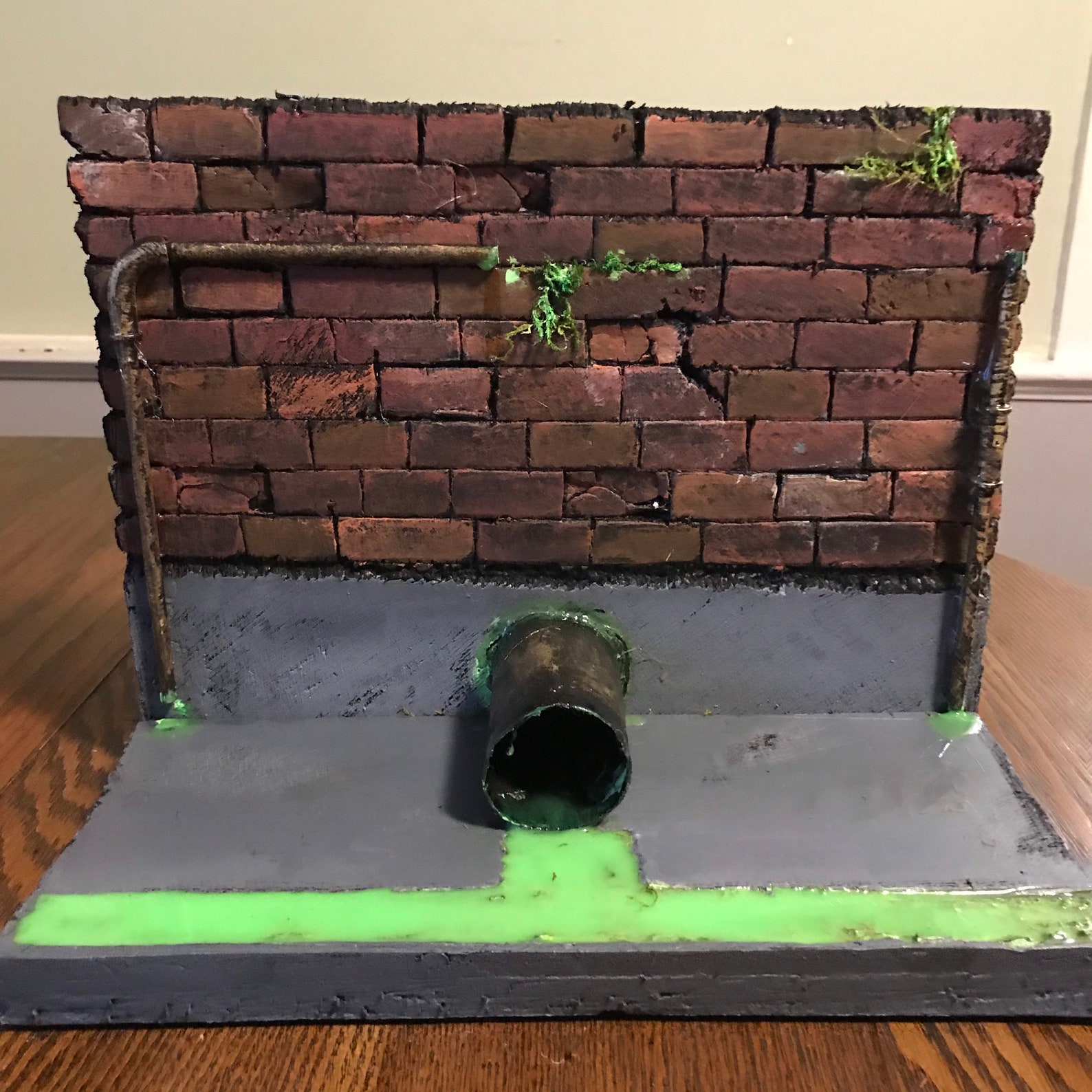 tmnt sewer diorama