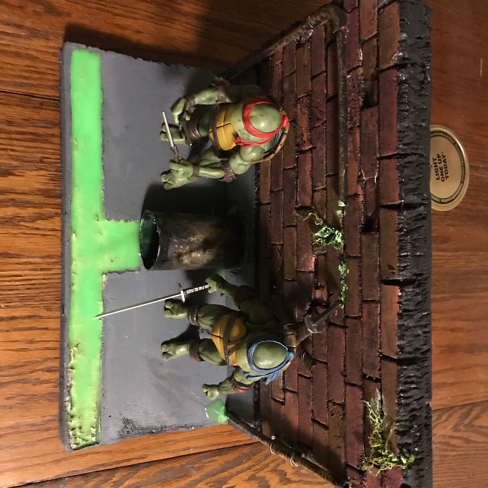tmnt sewer diorama