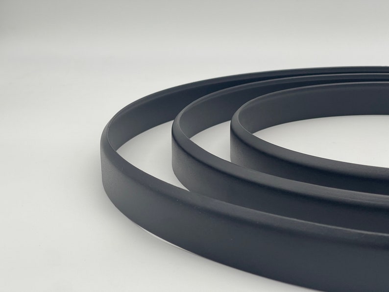 DIY Metallring mit Wölbung Ring aus Metall für Wanduhr, Spiegel runde Projekte schwarz pulverbeschichtet 30 cm, 40 cm und 50 cm Durchmesser Bild 6