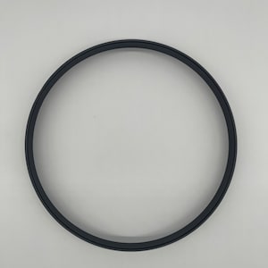 DIY metal ring with curvature Metal ring for wall clock, mirror, round projects, black powder-coated, 30 cm, 40 cm and 50 cm in diameter image 5