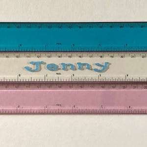 Personalized 30cm Shatterproof Ruler: Back to School