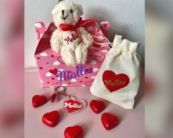 Personalised Gift Box Set/Valentine’s Day Gift Box/Happy Valentine’s Day Gift Box/Gifts for her/Gifts for teens