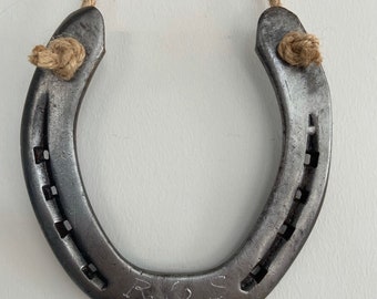 Natural Horse Shoe/horse Shoe/lucky Horse Shoe/horse Shoe Gift/personalised  Horseshoe/good Luck Charm/equestrian Gift 