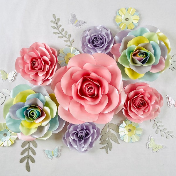 Large Paper Flowers Etsy UK