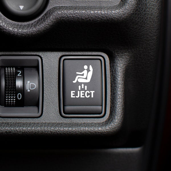 Car Decal Interior Button Stickers - Etsy