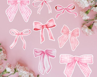 Bow Sticker | Coquette Bow Sticker | Aesthetic Bow Sticker | Coquette Sticker | Gift For Her | Coquette | Coquette Aesthetic