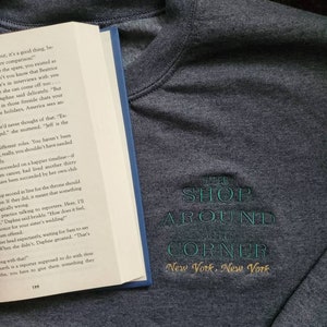 You've Got Mail Shop Around The Corner Embroidered Sweatshirt