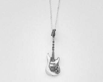 Sodo’s Strat, Dewdrop Ghoul Fender Stratocaster Guitar Necklace
