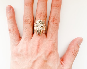 Nameless Ghoulette Ghost Ring Sterling Silver