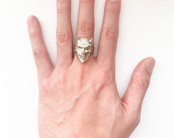 Nameless Ghoul of Ghost Ring Sterling Silver