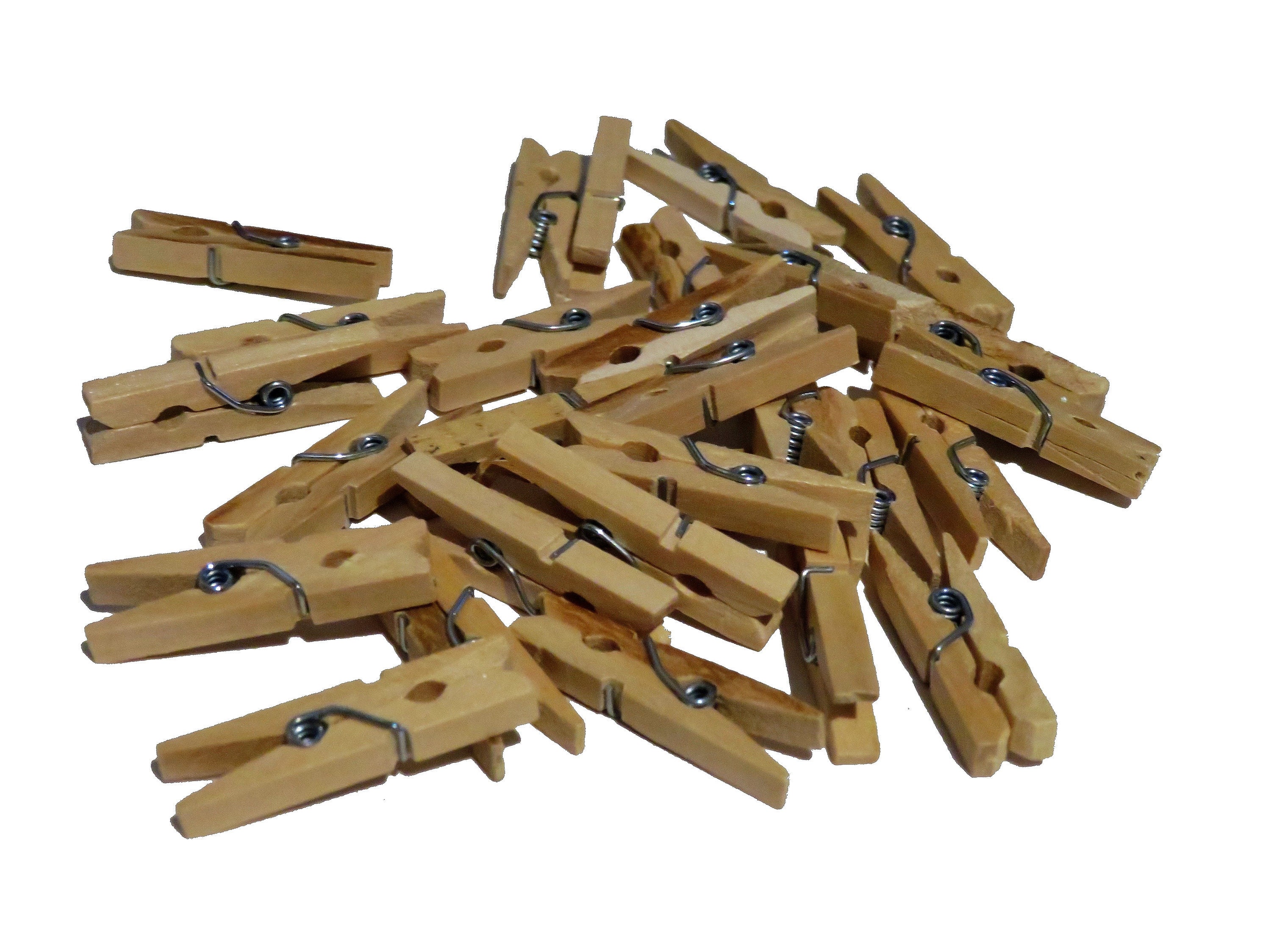 X10 Mini clavijas de madera clavijas de madera natural de la | Etsy