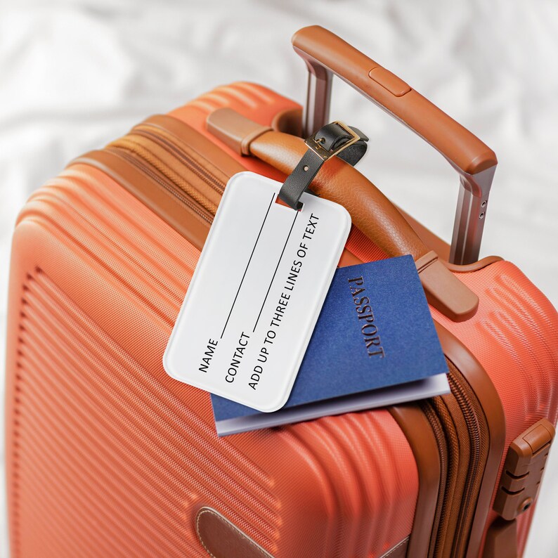 Personalized Luggage / Baggage Tag Custom Bag Tag Custom Luggage Tag