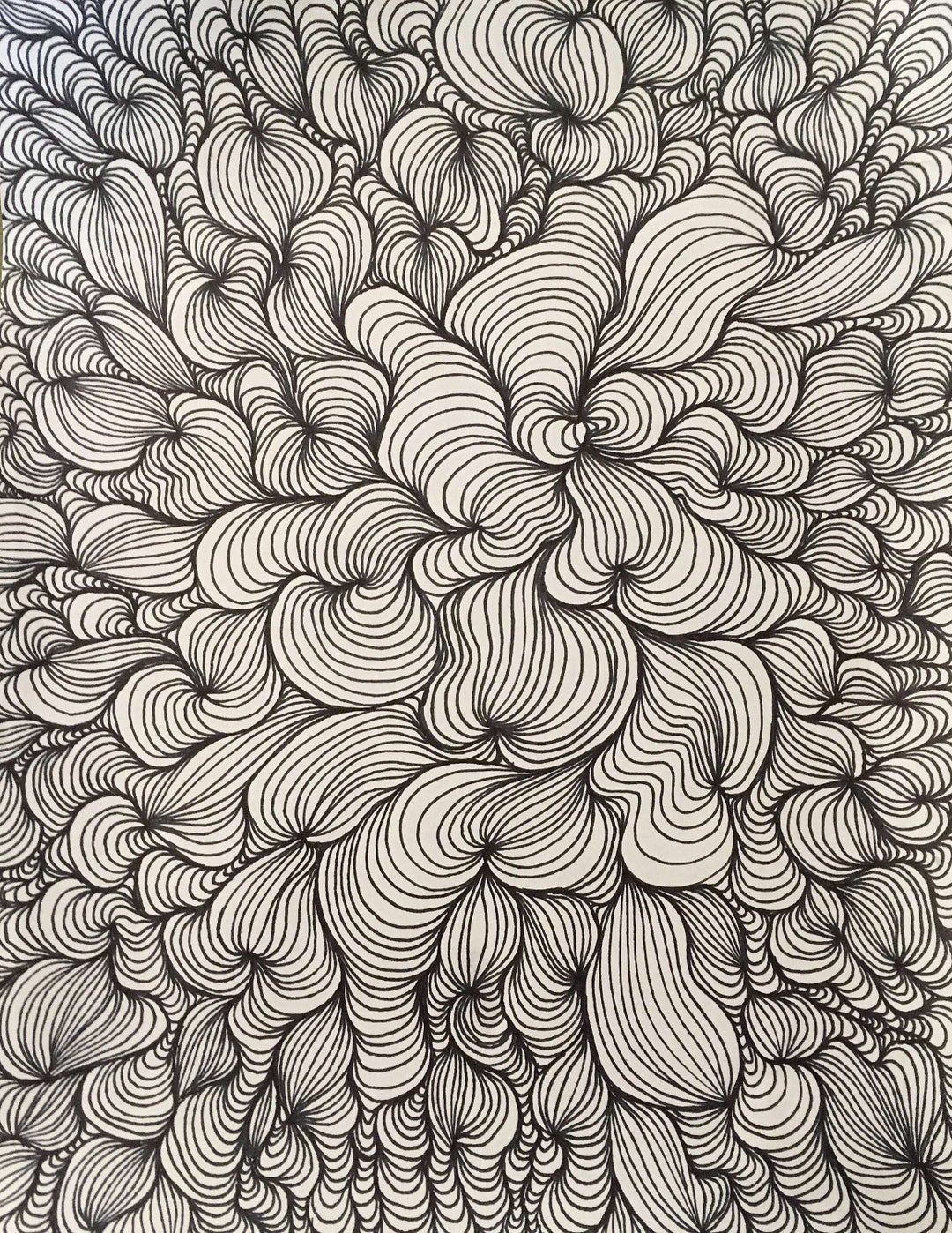 OP Art Coloring Page Etsy