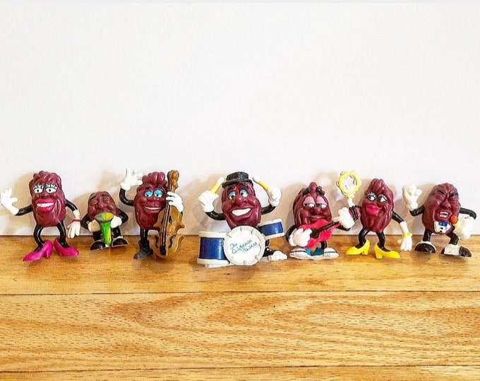 California Raisins Band, California Raisins Figures, California Raisins Figurines, California