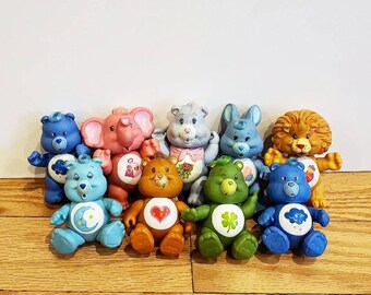 care bear figurine set