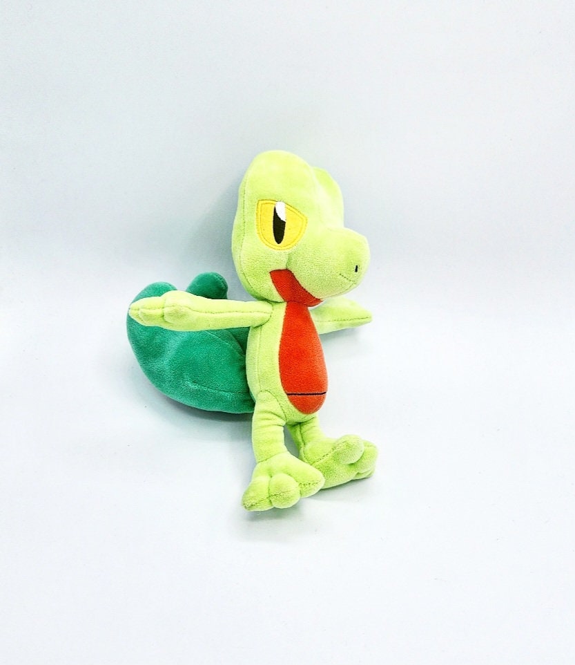 Treecko Pokemon Plush Treecko Plush Toy Tomy Pokemon Plush Pokemon Plushie Treecko Pokemon Toys Treecko Stuffed Animal Tree Pokemon Etsy UK