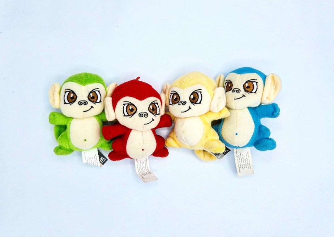 Set of Neopets Mynci Plush Toys, Mynci Plush, Neopets Plush, Neopets