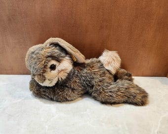Steiff Brown Rabbit Vintage Steiff Bunny Rabbit, Cosy Snuffy Rabbit Bunny, EAN 5365/16 ...