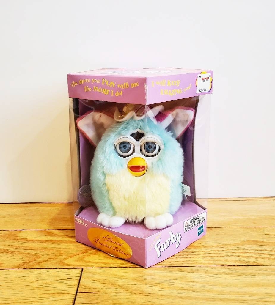 Vintage Spring Furby, Vintage Springtime Furby, Vintage Furby