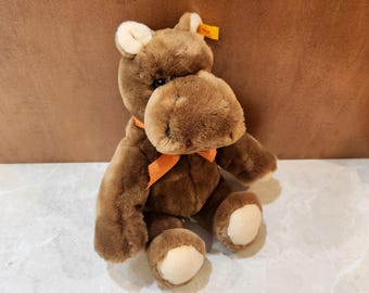 シュタイフ 動物 カバ ぬいぐるみ 7インチ 子供用 ギフト コレクター