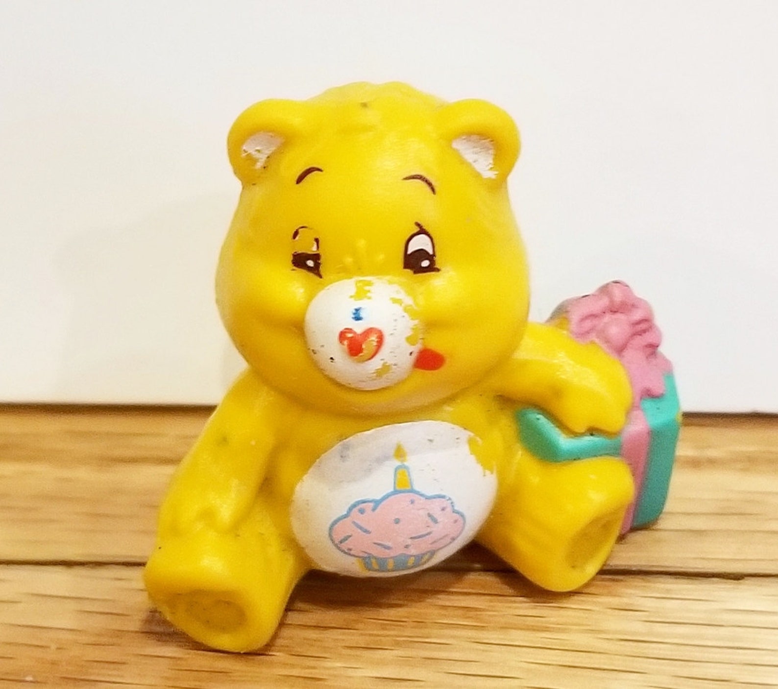Miniature Bisounours Kenner - Groscopain Partage Sa Glace - Blister Carré - Neuf
