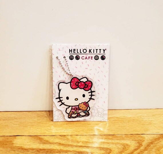 Hello Kitty Cafe Truck Keychain, Hello Kitty Cafe Key… Gem