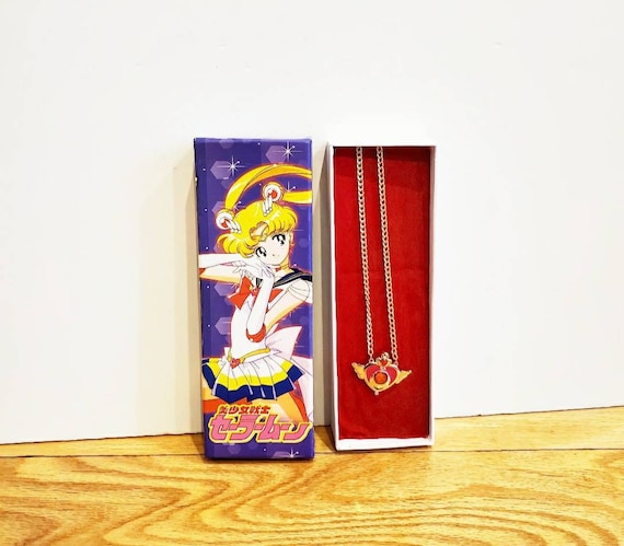 Sailor Moon Necklace, Sailor Pendant Necklace, Sai