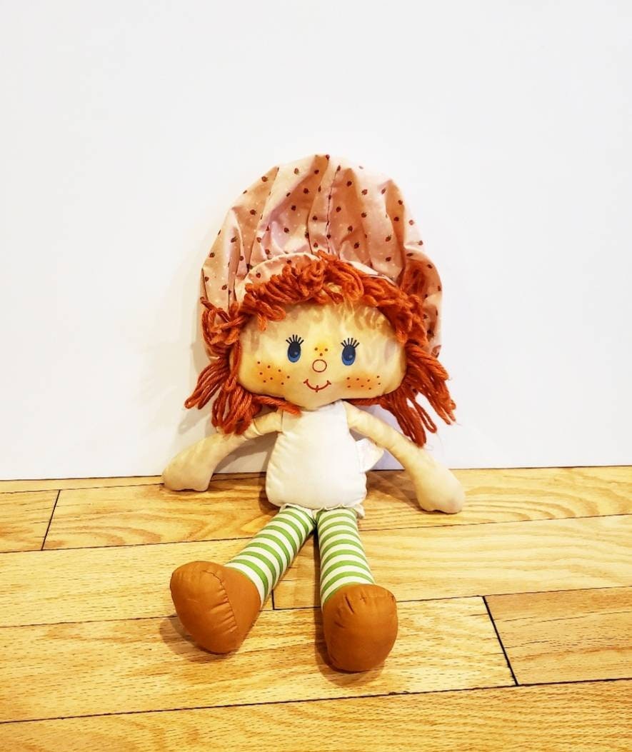 Strawberry Shortcake Plush Vintage Strawberry Shortcake - Etsy