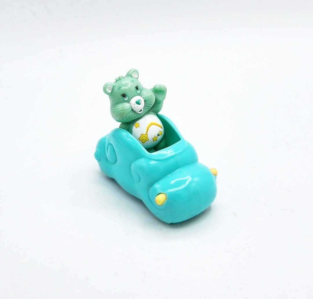 Care Bears Car With Wish Bear Figure, Care Bears Car, Care Bear Wish