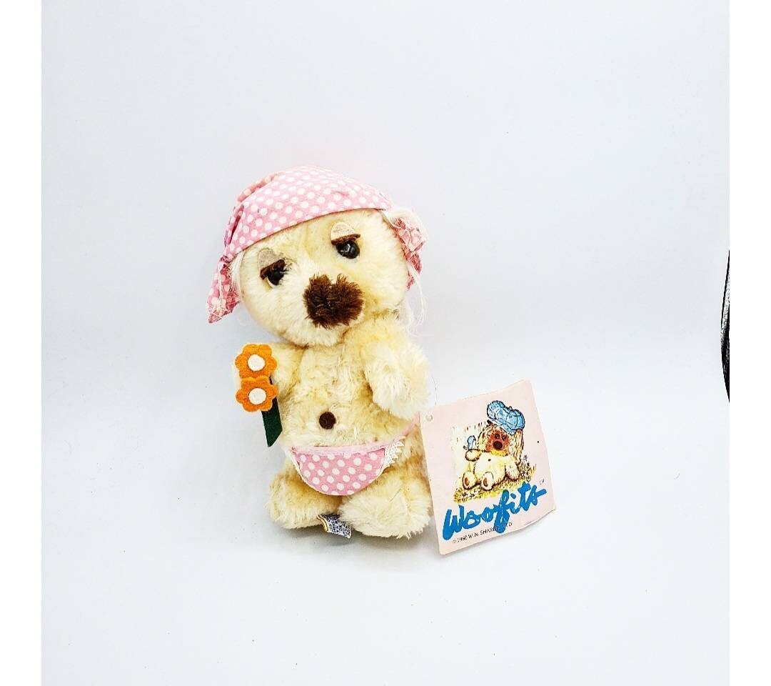 Dakin Woofits, Angela Woofits Plush, Vintage Woofits Plush, Vintage