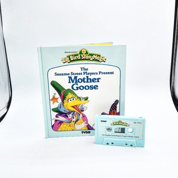 Talking Big Bird With Cassette Tape Etsy UK