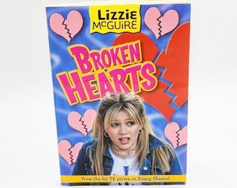 Lizzie McGuire Book, Vintage Lizzie McGuire, Lizzie McGuire Broken Hearts Book, Hilary Duff Book, Vintage Lizzie McGuire, Lizzie McGuire Toy