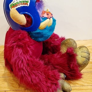 My Pet Monster, My Football Monster, Vintage My Pet Monster, My Pet Monster Football, My Pet Monster Toy, Vintage Pet Monster image 8